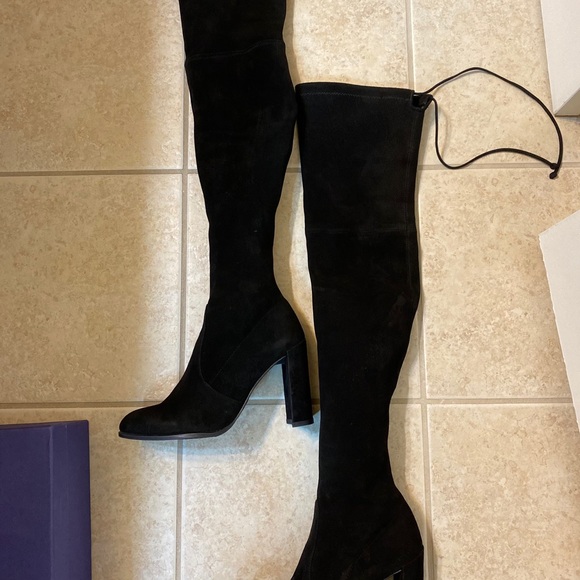 Stuart Weitzman Women's Highland Over Knee Boots - Picture 7 of 7